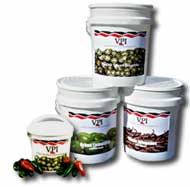 brined peppers in pails